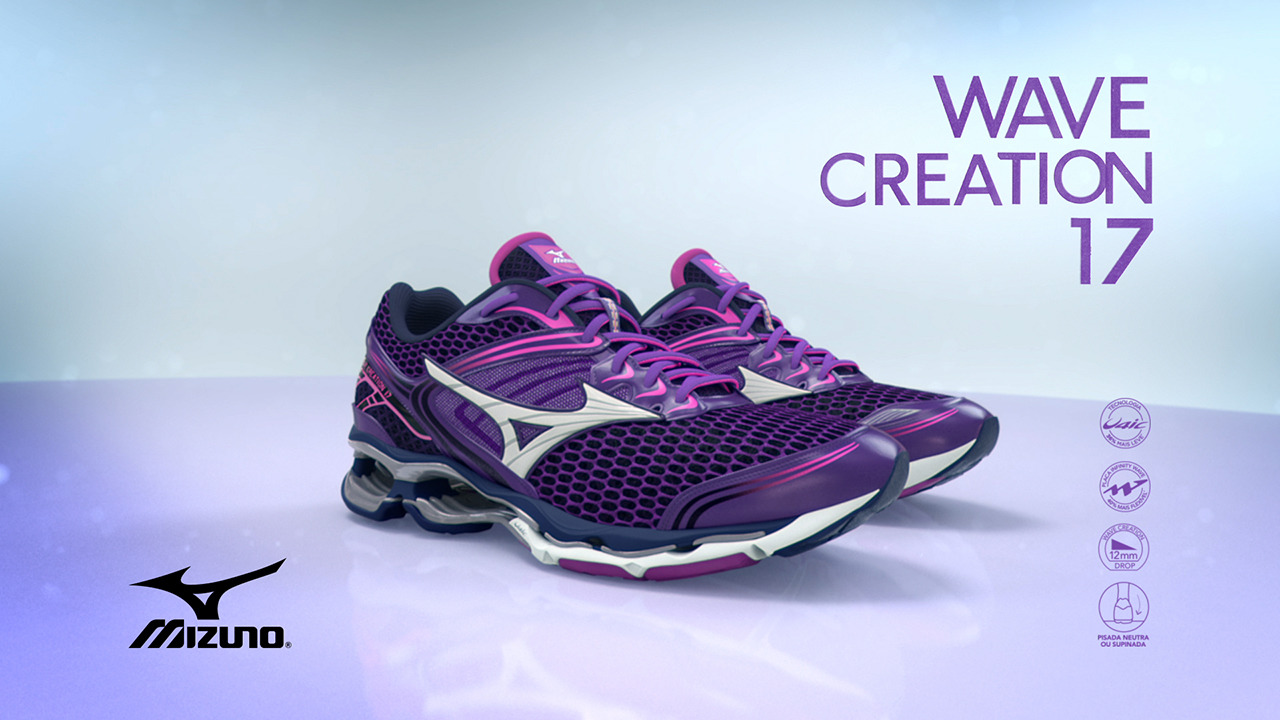 Mizuno Wave Creation 17, animated product film by LOBO