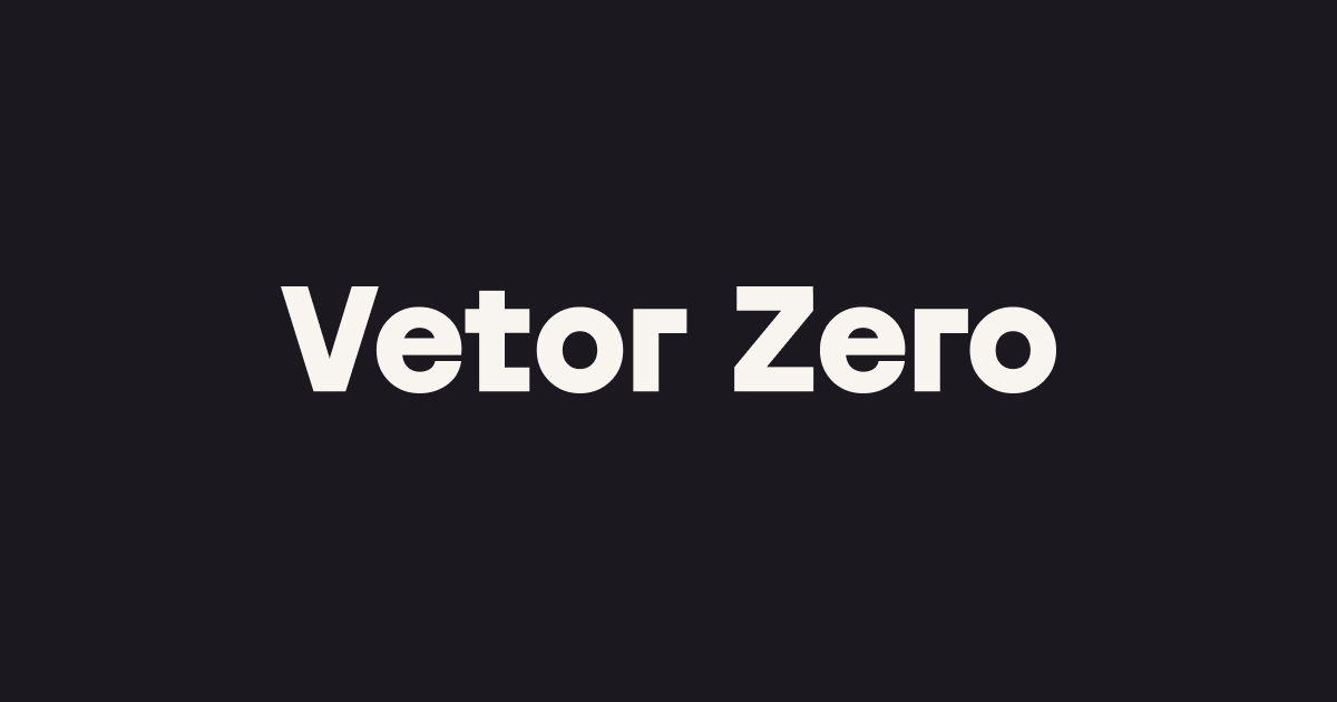 Vetor Zero